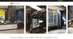 Desktop Screenshot of chroma-design.com